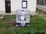 butoi,bazin cu grilaj de aluminiu de 1000 litri