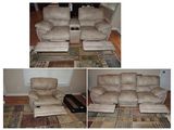 CANAPELE PIELE CU RECLINER