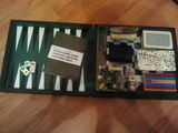 Caseta Pachet Jocuri Table,sah,domino,poker,barbut,cribbage,dame