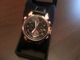 Ceas mecanic automat barbati Jaragar Skeleton Tourbillon Gold Aramiu + cutie