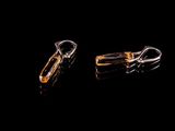 Cercei din elemente Swarovski si argint. 0813-0039