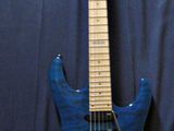 Chitara electrica ESP LTD MH- 103QM See Thru Blue