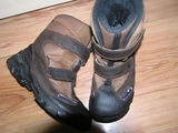 CIZME ECCO BAIETI- marime 31. interior 20 cm, PIELE + membrana GORETEX- impermeabile