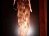 Coada din par natural saten deschis