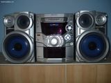 Combina SA-AK410 Panasonic 5CD Stereo/HI-Fi System+2x150w,MP3