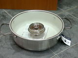 cratita inox cu interior ceramic