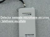 Detector de microfoane ascunse si telefoane ascultate