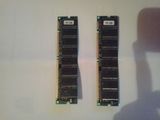 Doua Placute Rami PC100 DDR 64 MB