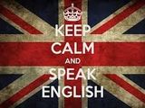 English, my friend!