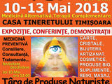 EzotericFest Timisoara 10 -13 Mai 2018 ed.XX Casa Tineretului – Conferinte Expozitie Demonstratii