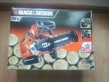 Ferastrau cu lant cu acumulatori 18V Black&Decker - NOU