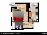 Garsoniera 32 mp