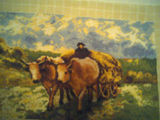 Goblen-Carul cu boii