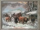 Goblen " Iarna " de Theodor Aman
