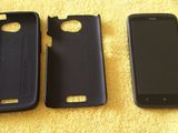 Htc one x neverlocked impecabil + husa case mate tough