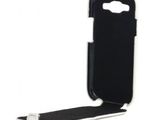 Husa Samsung Galaxy S3 I9300, Piele Ecologica, Melkco, Alba