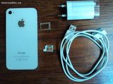 iPhone 4S White / 16GB / Orice Retea / Impecabil Folie Fata-Spate / POZE REALE /