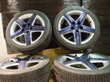 Jante originale AUDI S-Line 17 inch + cauciucuri GOODRIDE de vara