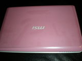 laptop mini MSI U 100 Wind roz