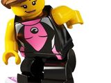 LEGO 8804-5 Minifigurina Seria 4 Surfer Girl