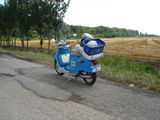Manet S100 Albastru cu Alb