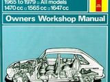 manual reparatie Renault 16 in limba engleza