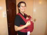 Marsupi Plus XL bordo in stare perfecta