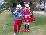 Mickey si Minnie Mouse