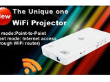 Miniproiector cu WiFi de buzunar HD