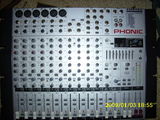 MIXER phonic am642d+amplificatorRH-SOUND ma2150