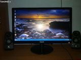 Monitor led phillips 21. 5