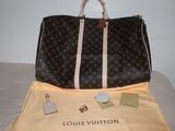 NOU! Geanta louis vuitton monogram canvas keepal originala!!!