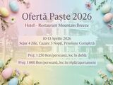 Ofertă Paște 2026 Predeal