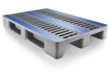Paleti plastic pentru sarcini grele ranforsati cu profile