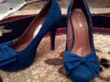 Pantofi Carolie turcoaz- SUPER PRET
