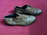 Pantofi de piele cu siret