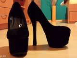 pantofi negri dama 37