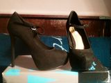 Pantofi negrii Bershka - 38