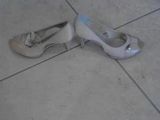 pantofi piele dama lac maro