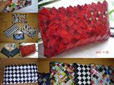 Plic negru handmade
