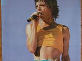 Poster Mick Jagger (The Rolling Stones)