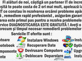 reparatii calculatoare si instalare software,intretinere pc