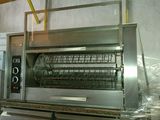 Rotisor profesional din inox cu cosuri