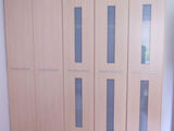 Set pentru dormitor Sifonier + Pat Matrimonial (saltele incluse)