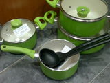 set vase ceramice cu capac