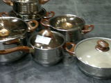set vase inox tiger