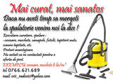 Spalare tapiterii,canapele,fotolii,covoare etc