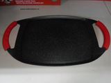tava cu marmura.se poate pune la cuptor,are manere din silicon