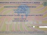 Tichet rabla 2013