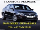 Transport persoane Baia Mare – Budapesta[aeroport, autogara].